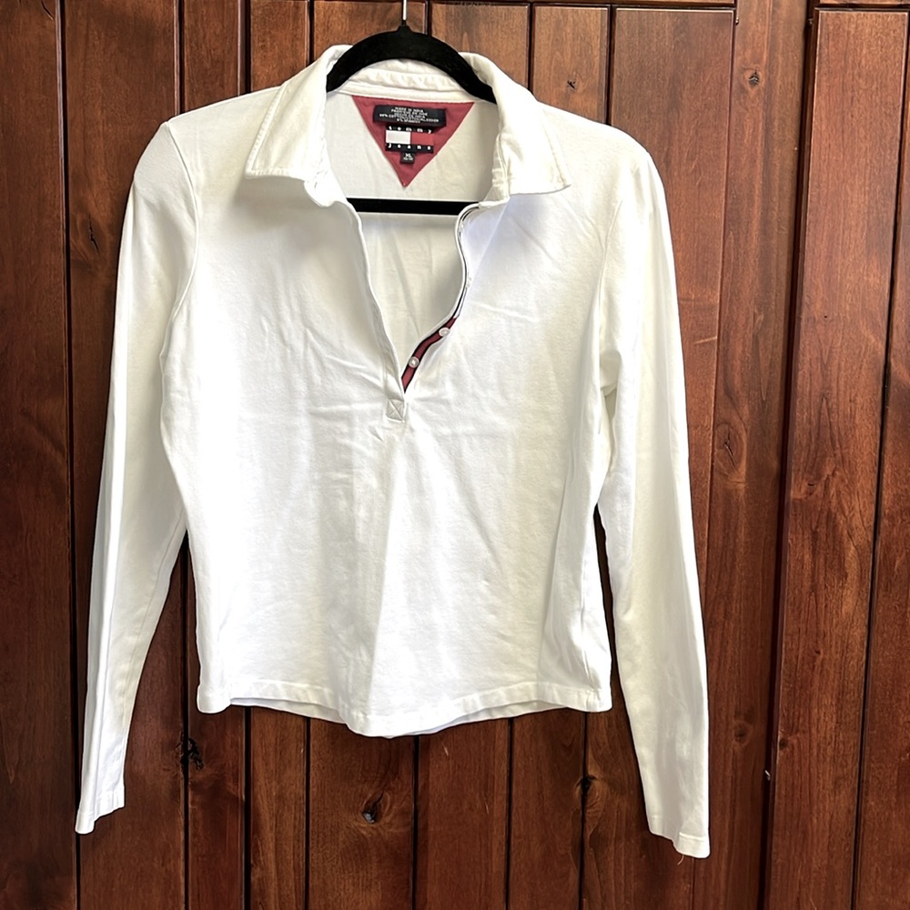 Tommy Jeans long sleeve top. Size XL